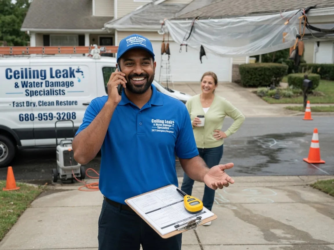 Ceiling Leak Cleanup North Waterford, ME FAQs